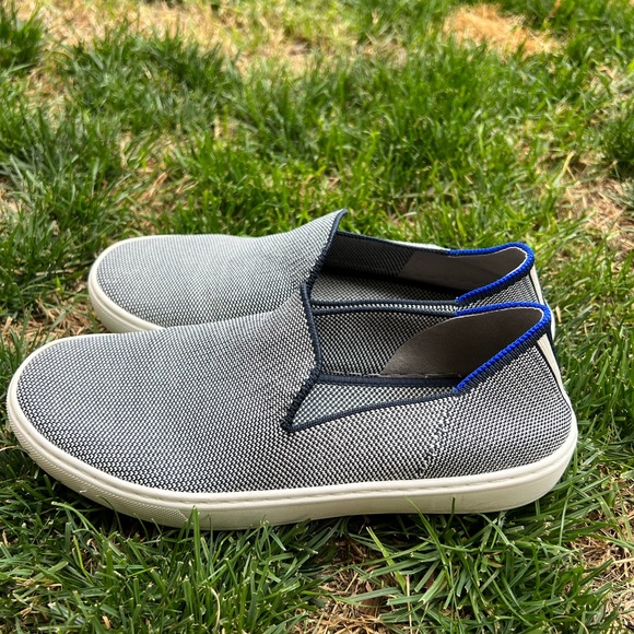 Rothy’s original slip on sneaker size 6.5 in EUC in anchor - Picture 5 of 9